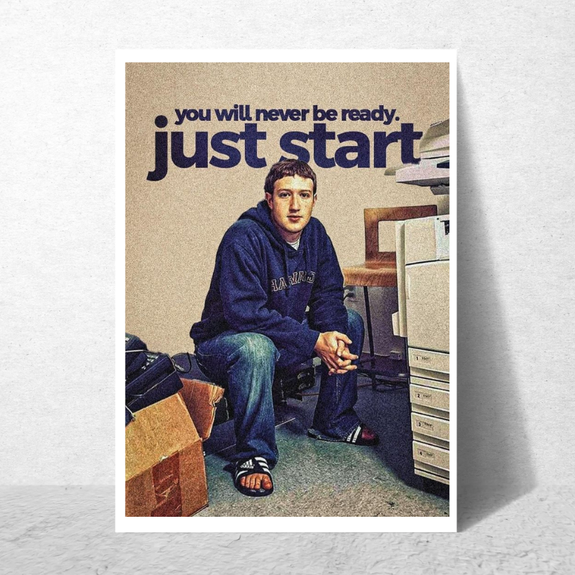 Poster - Just Start
