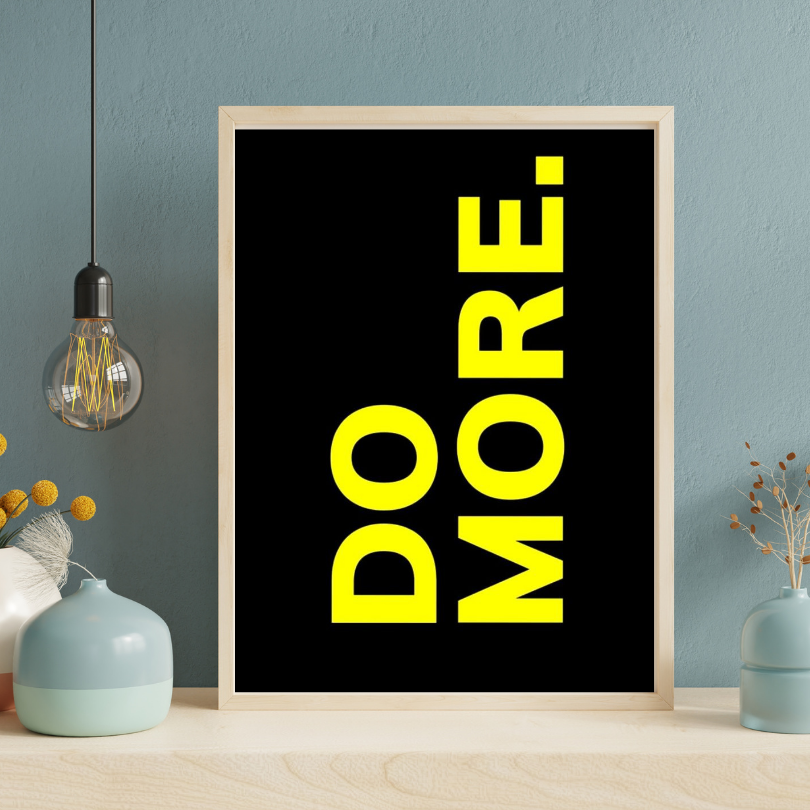Poster - Do More