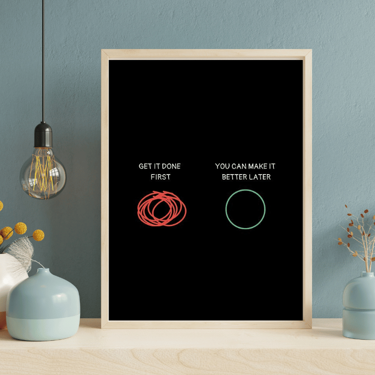 Poster - Get It Done First