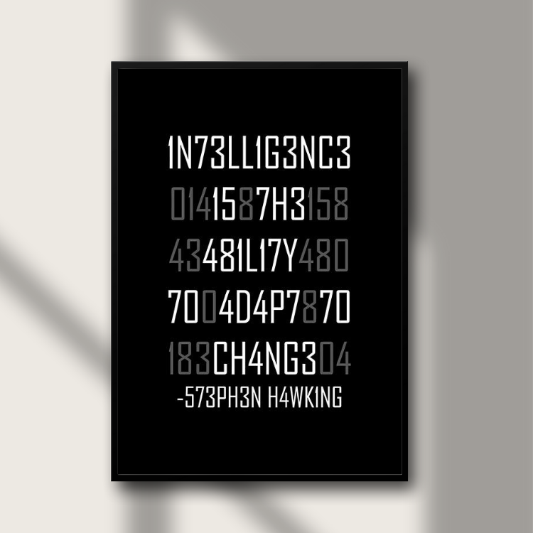 Poster - Intelligence