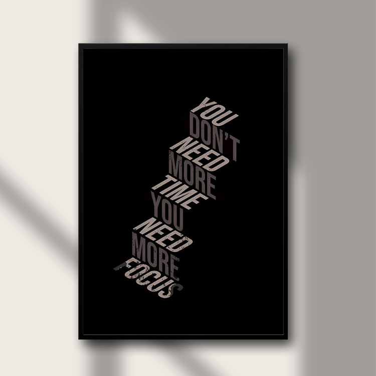 Poster - You Need Focus