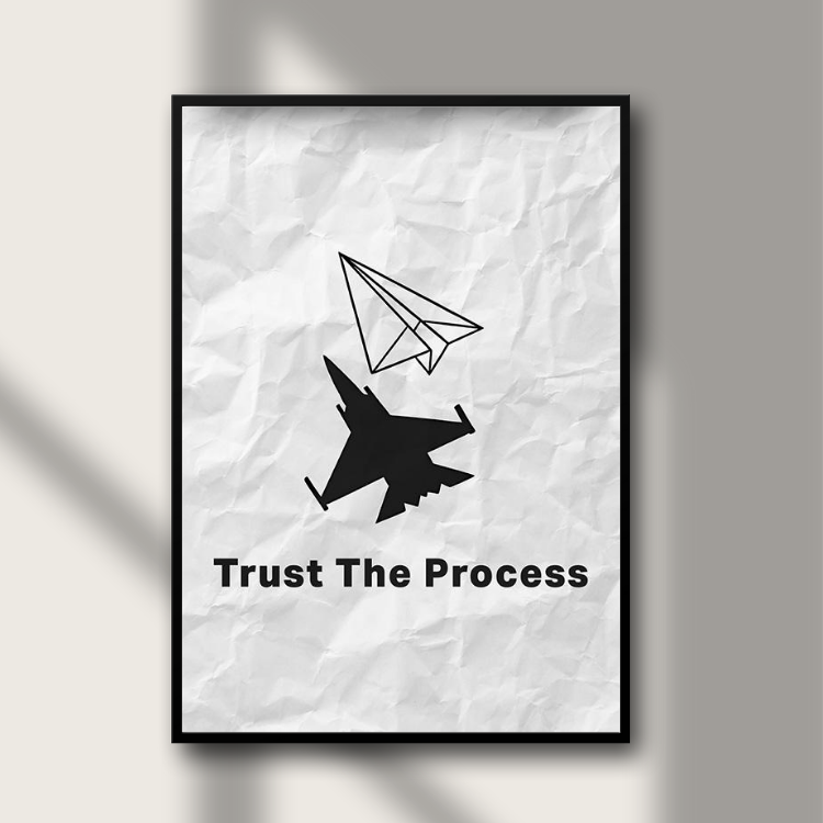 Poster - Trust The Process