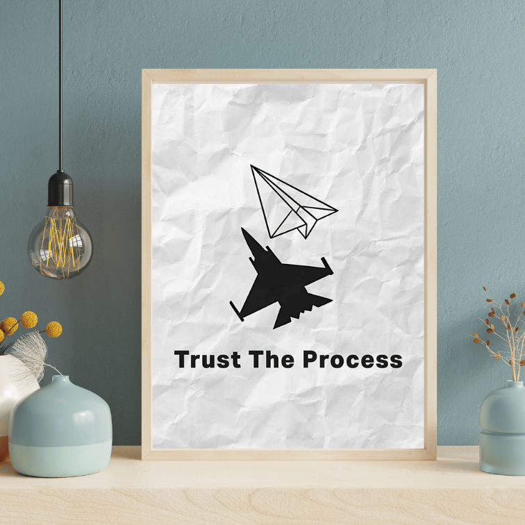 Poster - Trust The Process