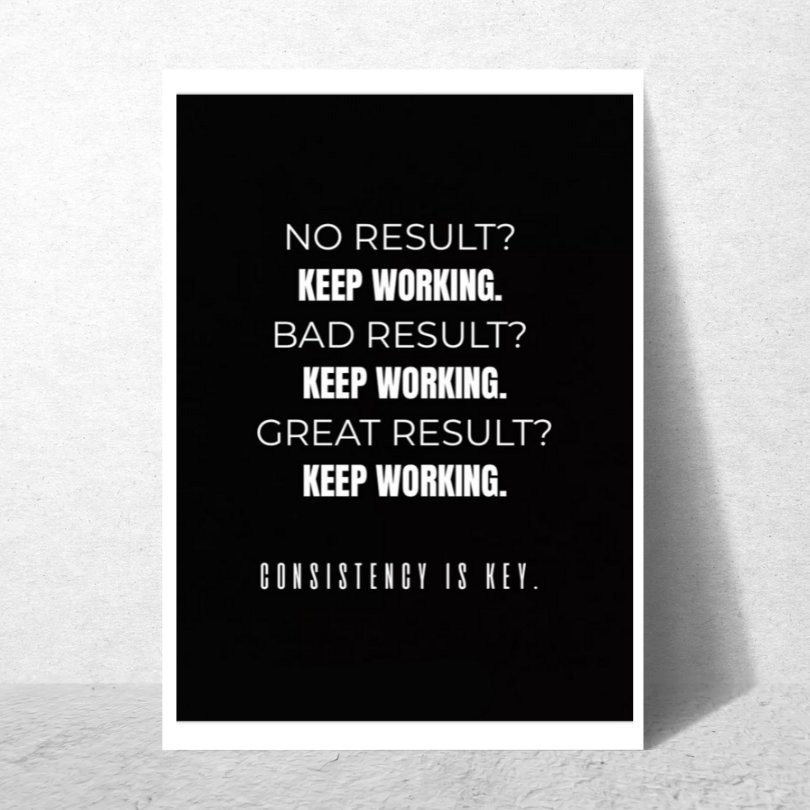 Poster - Keep Working