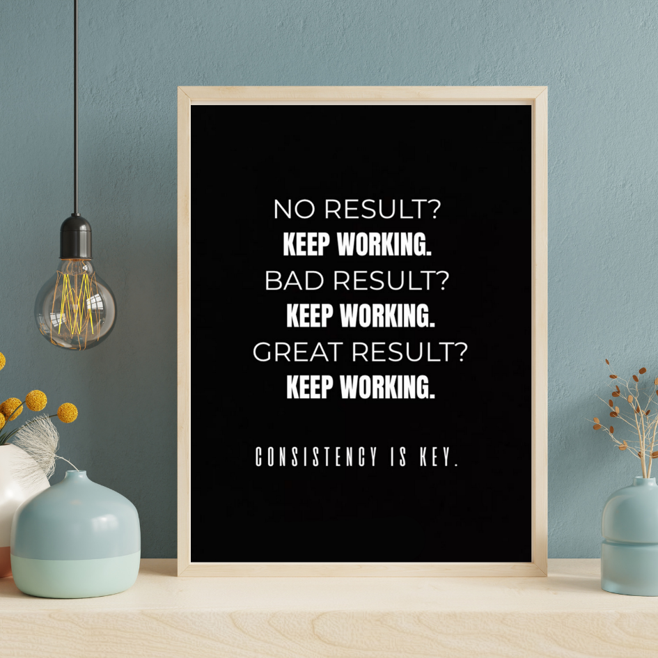 Poster - Keep Working