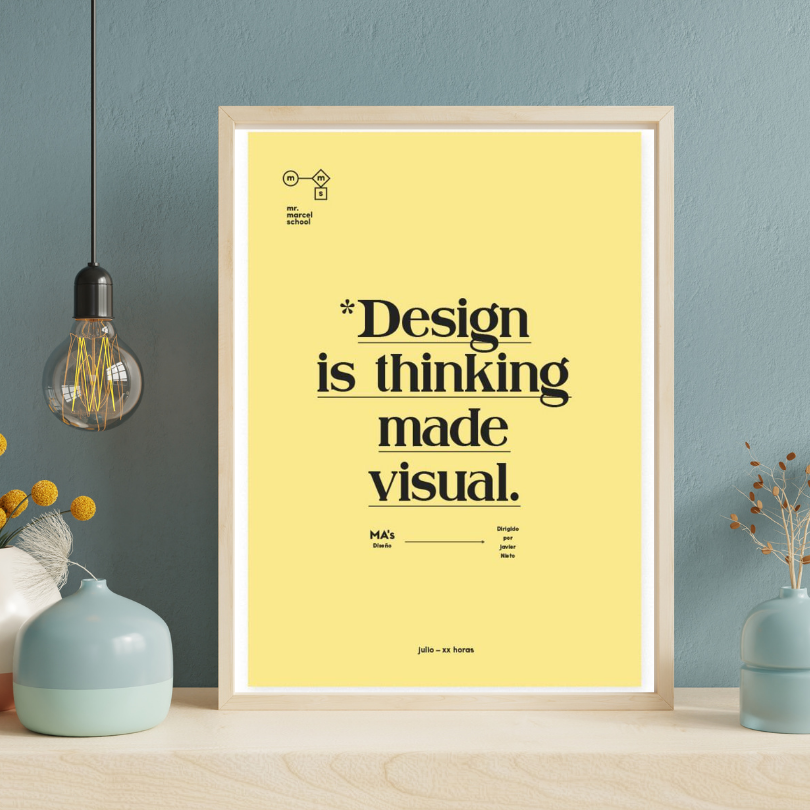 Poster - Design Is Thinking