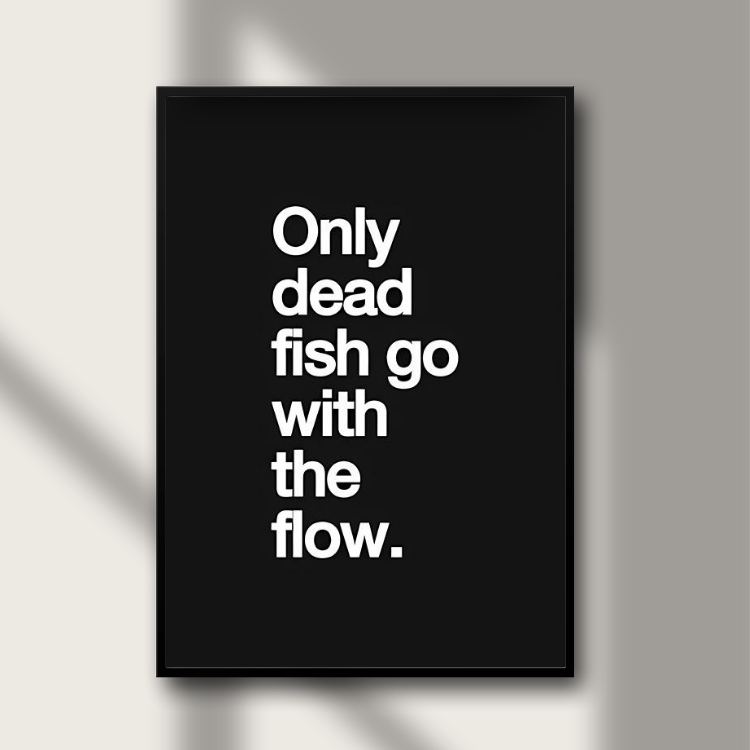 Poster - Go With The Flow