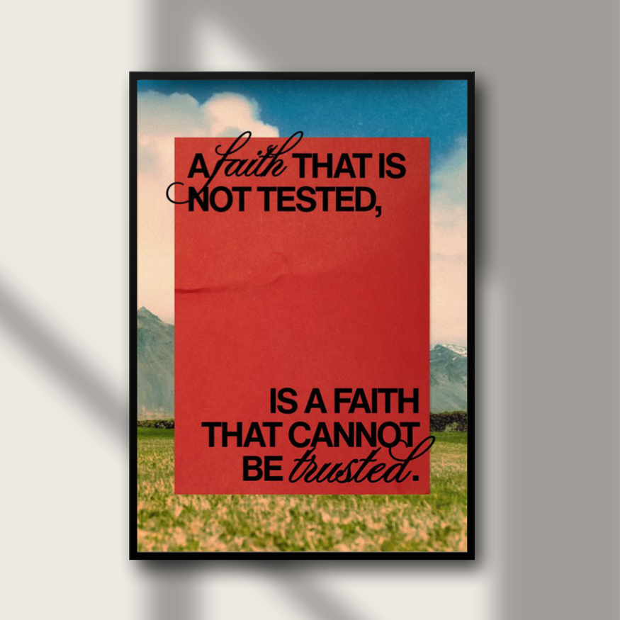 Poster - Faith
