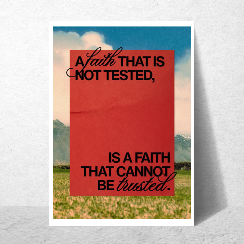 Poster - Faith