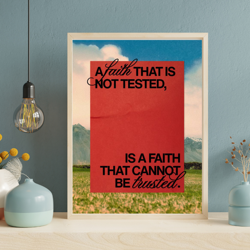 Poster - Faith