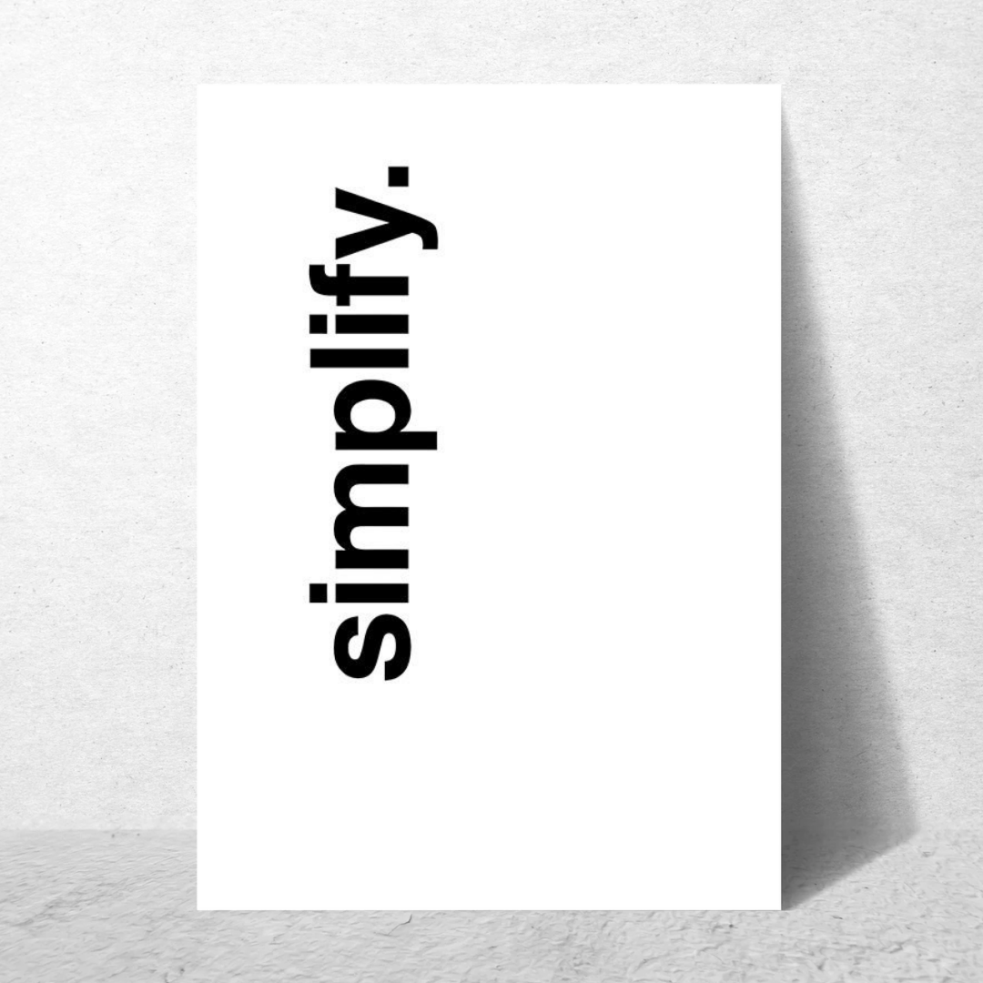 Simplify
