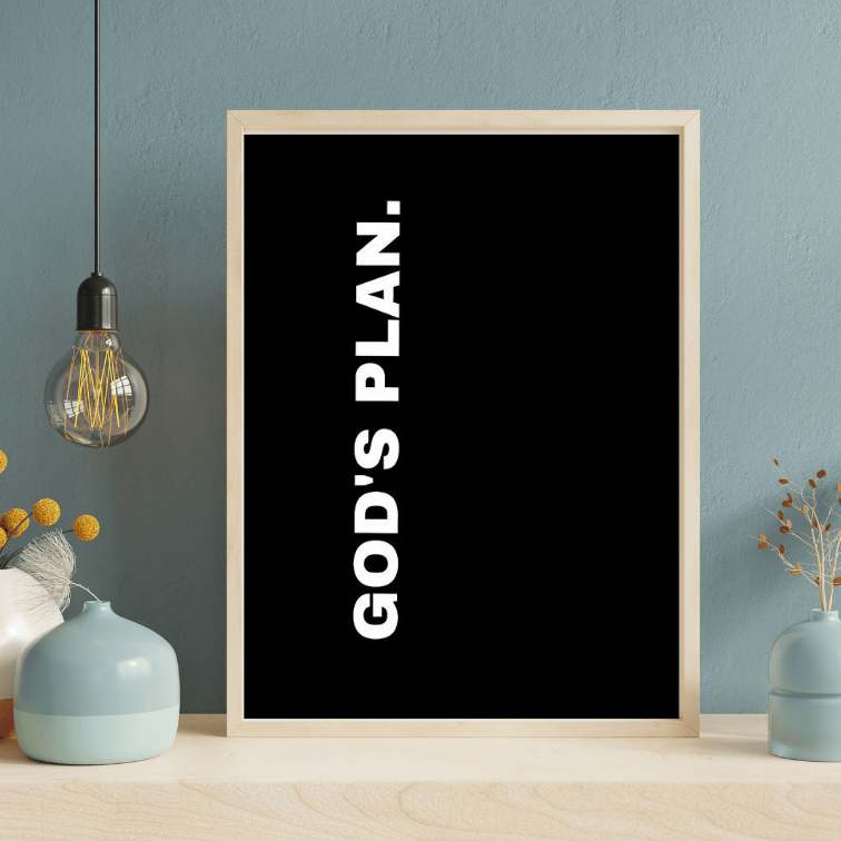 Poster - God's Plan