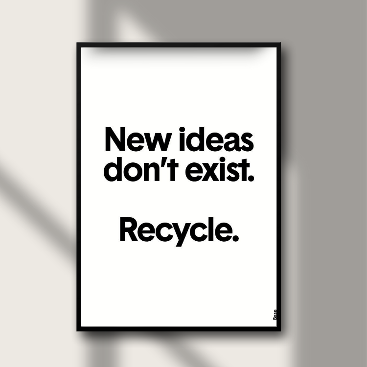 Poster - Recycle